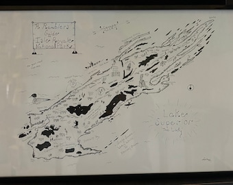 Guía para excursionistas de Isle Royale