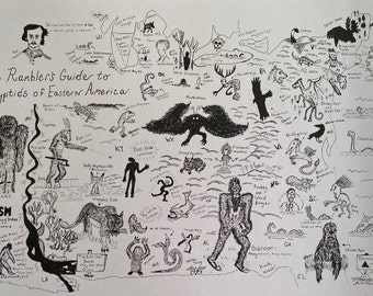 A Rambler’s Guide to Cryptids of Eastern America