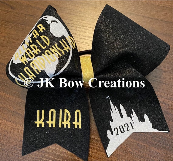 Allstar World Championship bow - All star world championship bow - Cheer bows