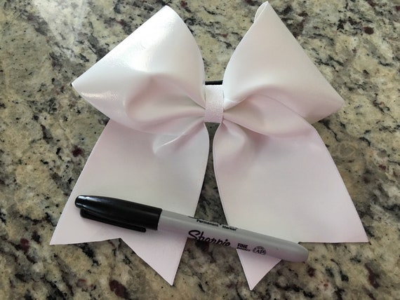 Autograph cheer bow - Autograph bow - Cheer bows - Cheer gifts - Cheer team gifts - Cheer bow - Cheerleading gifts