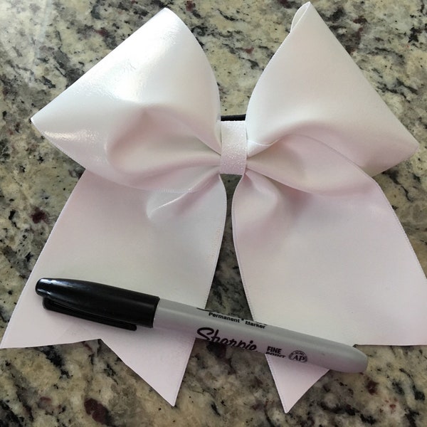 Autograph cheer bow - Autograph bow - Cheer bows - Cheer gifts - Cheer team gifts - Cheer bow - Cheerleading gifts