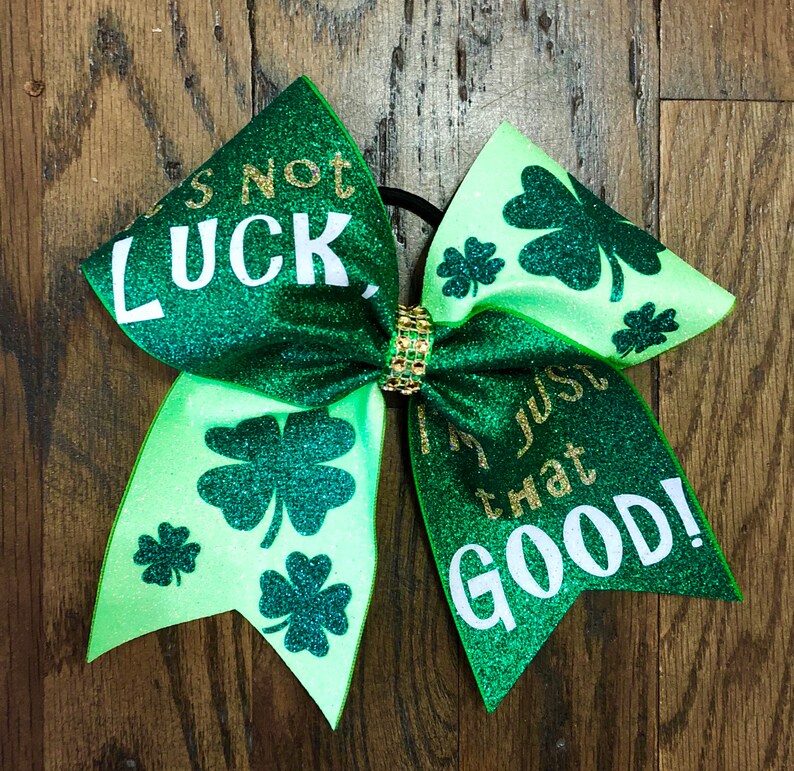 jojo siwa st patricks day bow