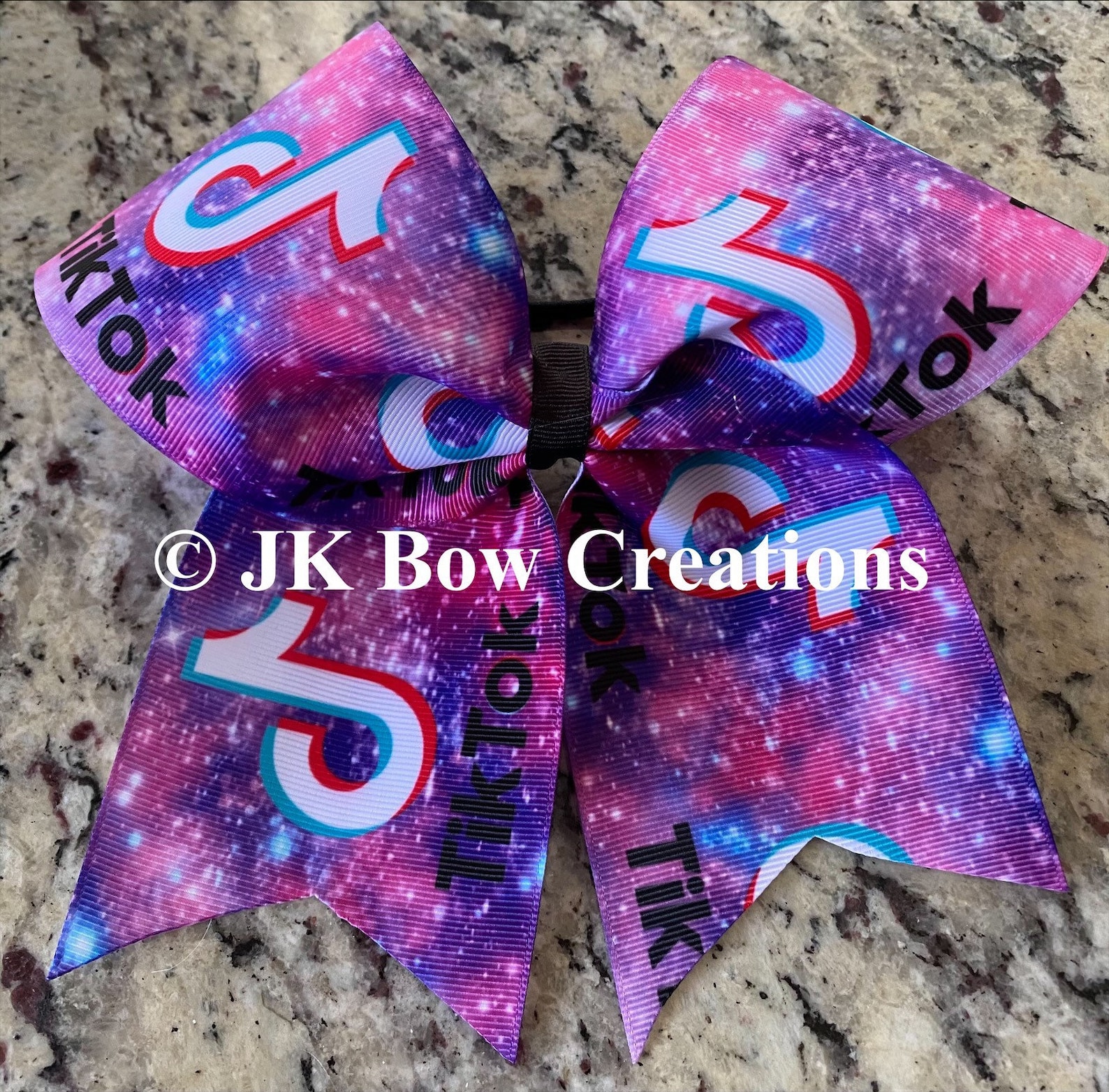 Tik tok bow TikTok bow Tik tok cheer bow Cheer gifts Etsy
