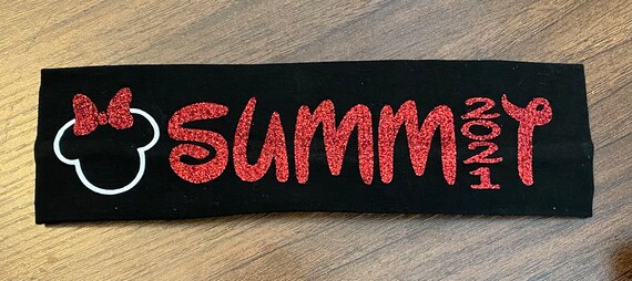 Summit headband - Summit headbands - Summit gift - D2 Summit gift - D2 Summit headband - Summit 2021 - Nationals cheer gift - Quest Cheer