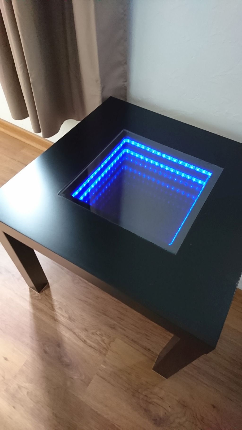 Table Basse Infinity Mirror