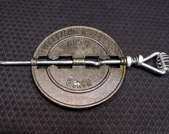 Cast Iron 6-inch Adjustable Damper for Wood Stove Heater Pipe - New by Vogelzang Intl. Corp.