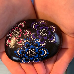 Mandala Painted Rock Art