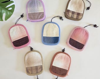 Handmade Zippered Key Pouch –  Key Cover, Key case. Cute Gift