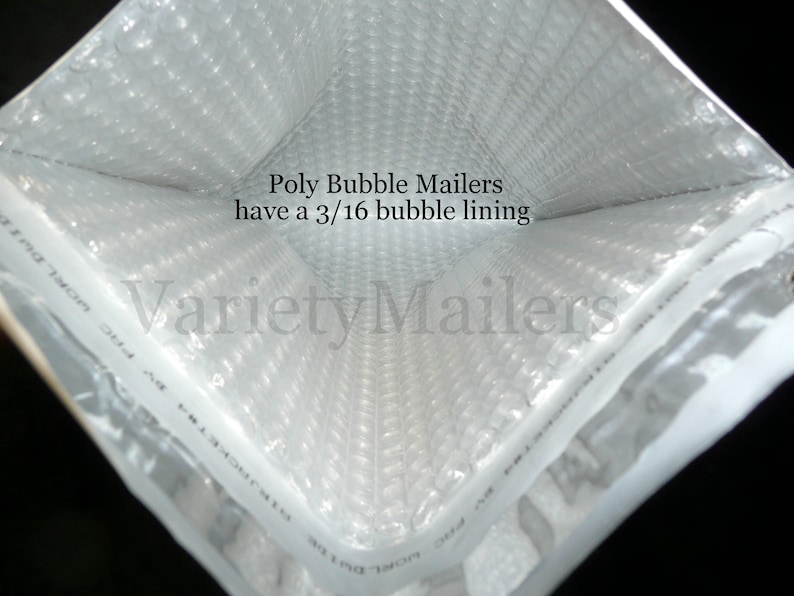 22 Poly Bubble Padded Envelope Mailers #00 5x 10 Self-Sealing Made in the USA!