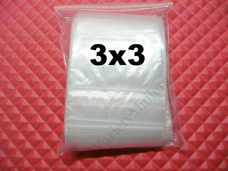 tiny plastic bags