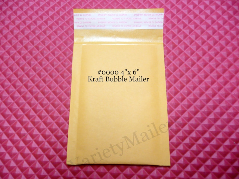 40 Small Poly Bubble Envelopes 0000 4"x 6" SelfSealing Padded Mailers 4x6 Other Envelopes
