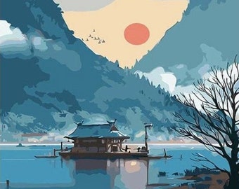 Paint By Number Kit Etsy