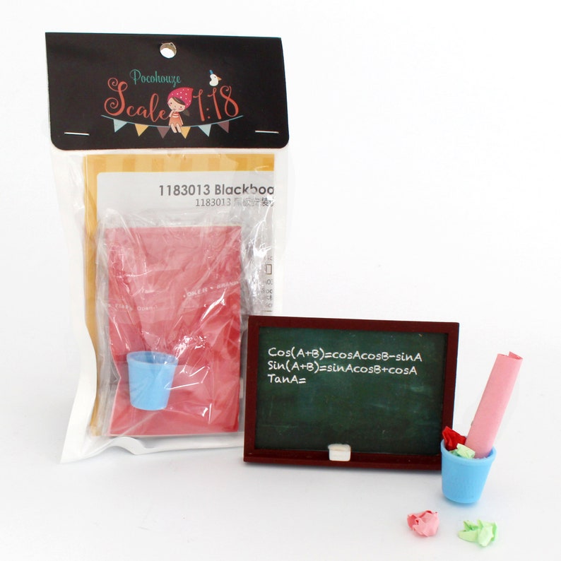 DIY miniature Blackboard kit