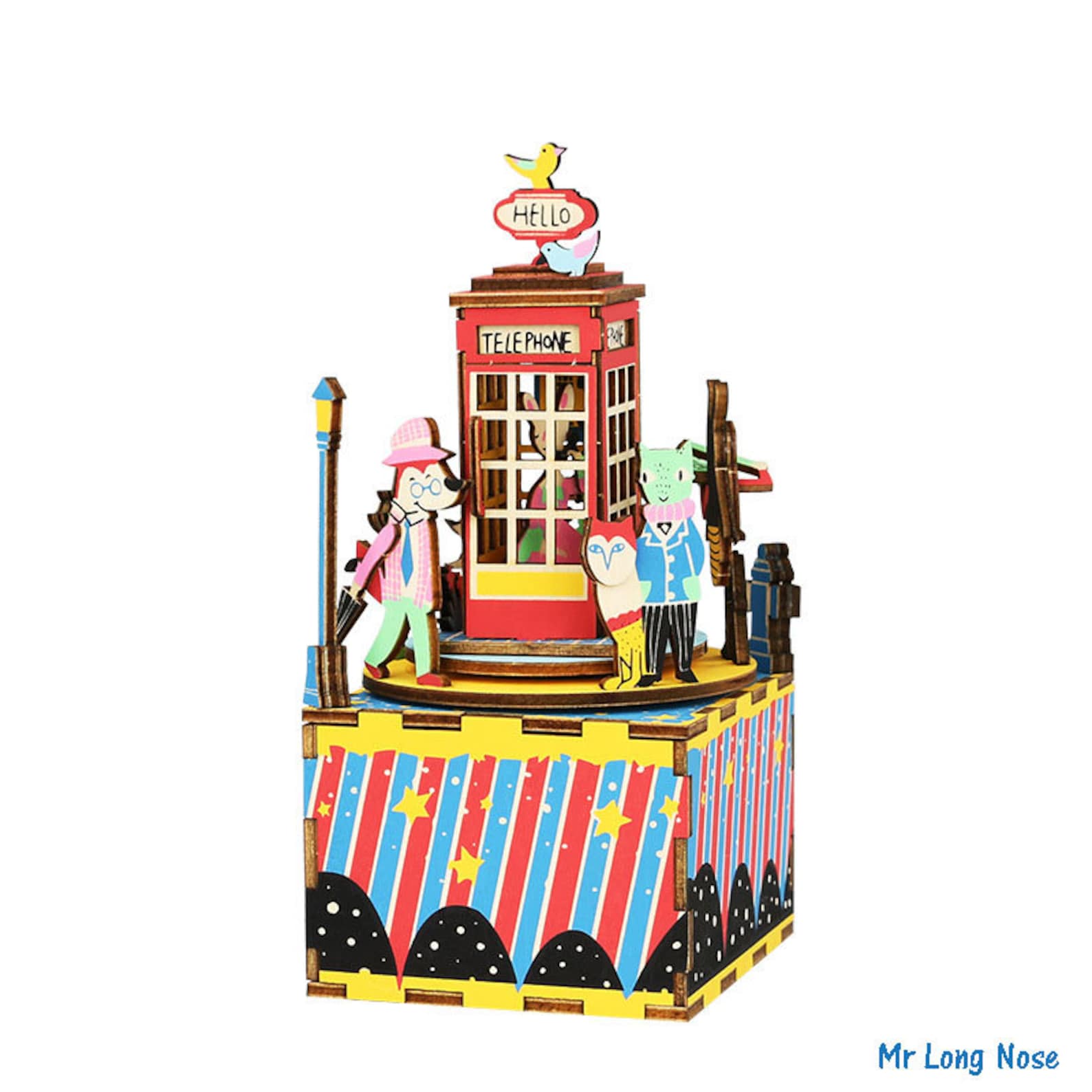 деревянный конструктор роботайм музыкальная шкатулка. деревянный музыкальный конструктор robotime "парк аттракционов". конструктор музыкальный 3d пазл. Robotime конструктор деревянный музыкальная шкатулка. конструктор музыкальный 3d пазл.