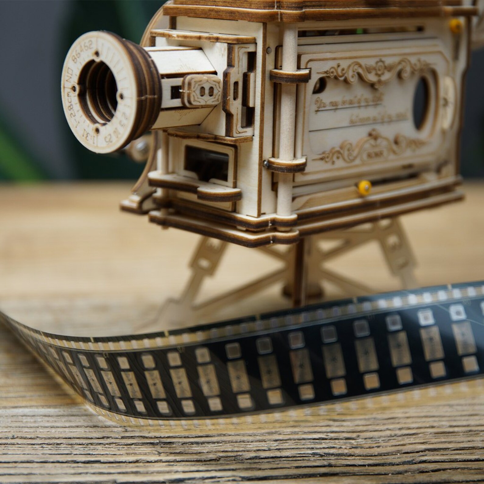 DIY Mechanical Movie Projector Puzzle Kit Etsy