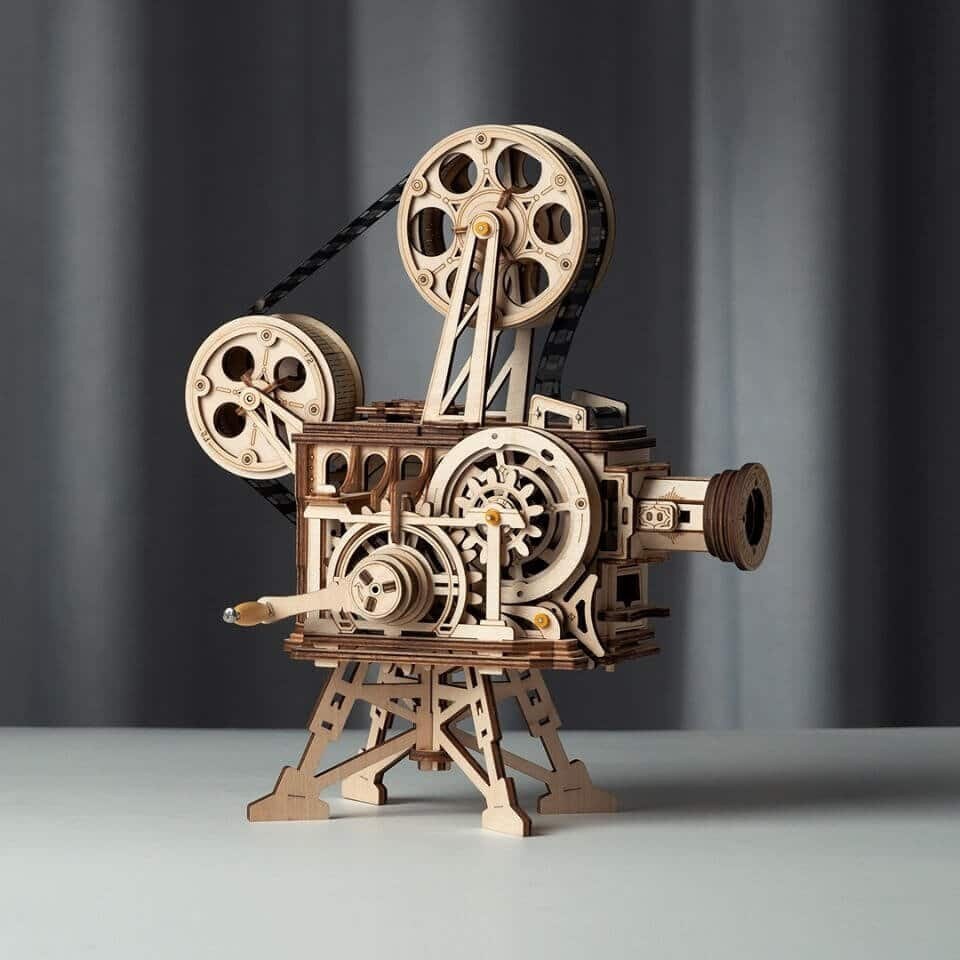 DIY Mechanical Movie Projector Puzzle Kit Etsy