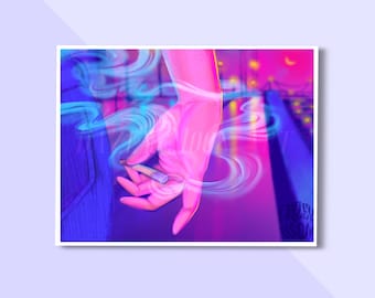 Street Discreet Posters and Art Prints by Dazey moon art