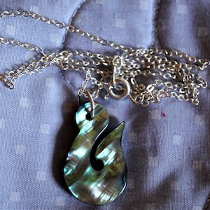 New Zealand Paua Shell Children Pendant