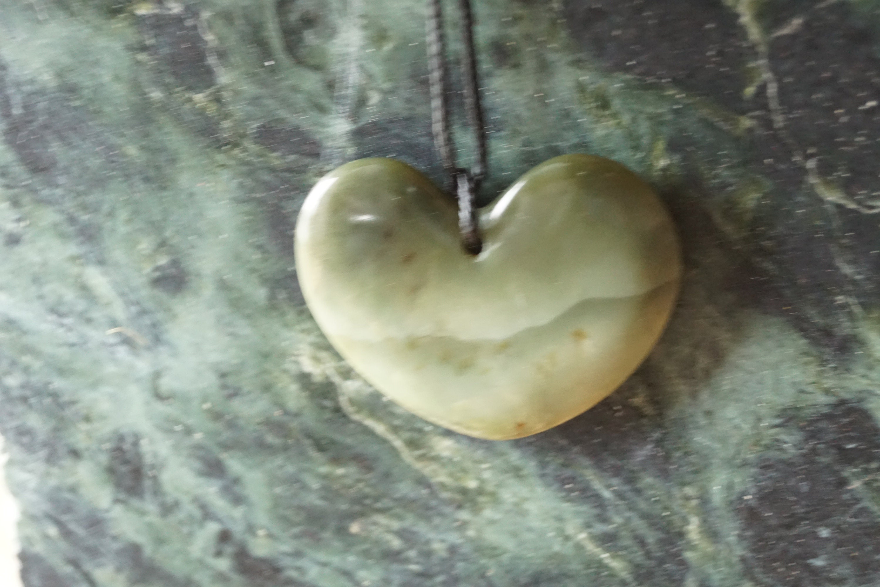 Pounamu heart necklace deals