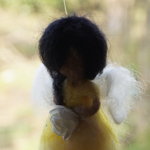 New Zealand needle felted Waldorf Inspired Fairy