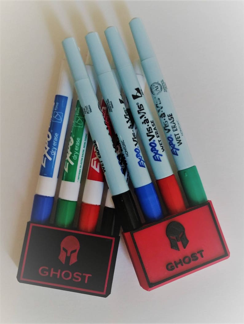 Custom Dry/wet Erase Marker Holder for Thin EXPO Markers Etsy