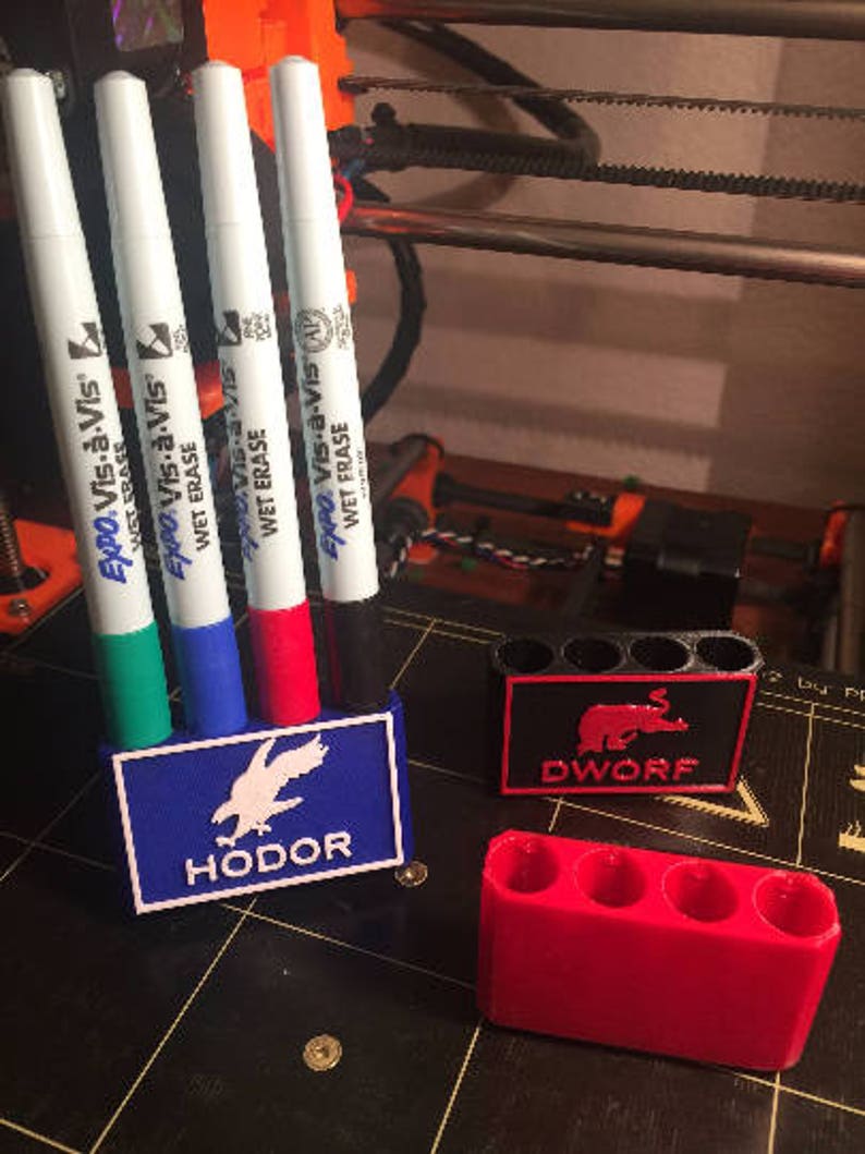 Custom Dry/wet Erase Marker Holder for Thin EXPO Markers Etsy