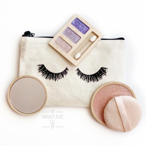 Pretend Makeup / Play Makeup / Pretend Play / Princess Makeup / Montessori Toy / Natural Toy