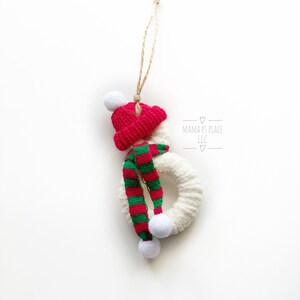 Snowman Ornament Kit / Kids Craft Kit / DIY kit / Sewing Kit for Kids / Craft Kit / Montessori / Waldorf / Arts and Crafts