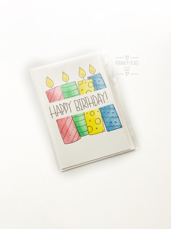 24 Pack Birthday Cards With Envelopes, Birthday Cards With 24 Colorful Designs And Envelopes For Family Friends Customers