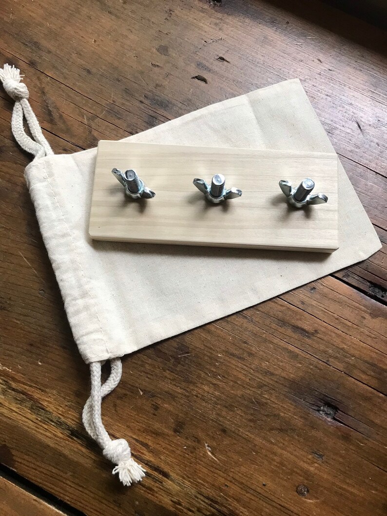 Nuts and Bolts Game / Wing Nut Game / Fastener Toy / Etsy