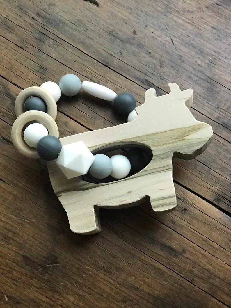etsy wooden teether