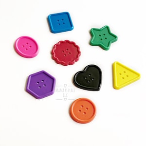 Kids Sewing Kit / Buttons / Button Kit / Learn to Sew / Sewing Kit for ...