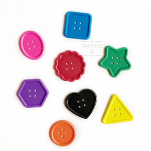 Kids Sewing Kit / Buttons / Button Kit / Learn to Sew / Sewing Kit for ...