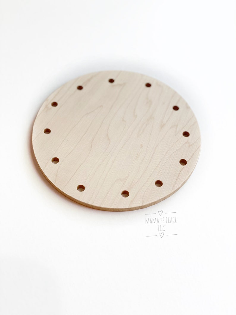 Lacing Board / Toddler Busy Board / Montessori Toy / Waldorf Toys / Natural Toy image 2