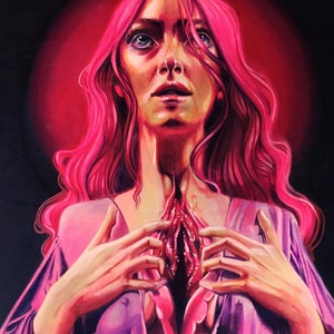 Suspiria Inspired 8x10 Horror Sexy Print