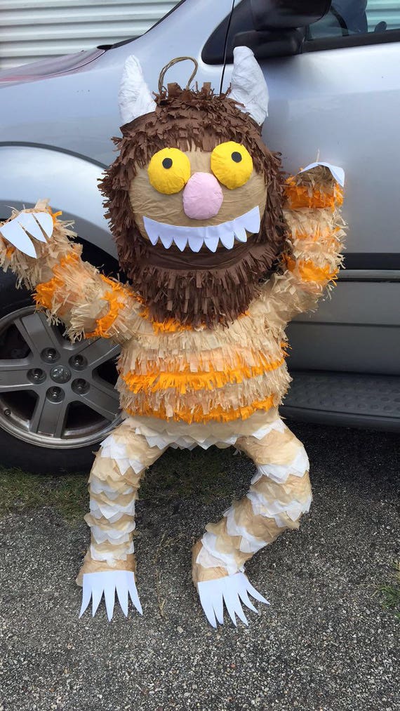 where the wild things are pinata 3d artesanal etsy