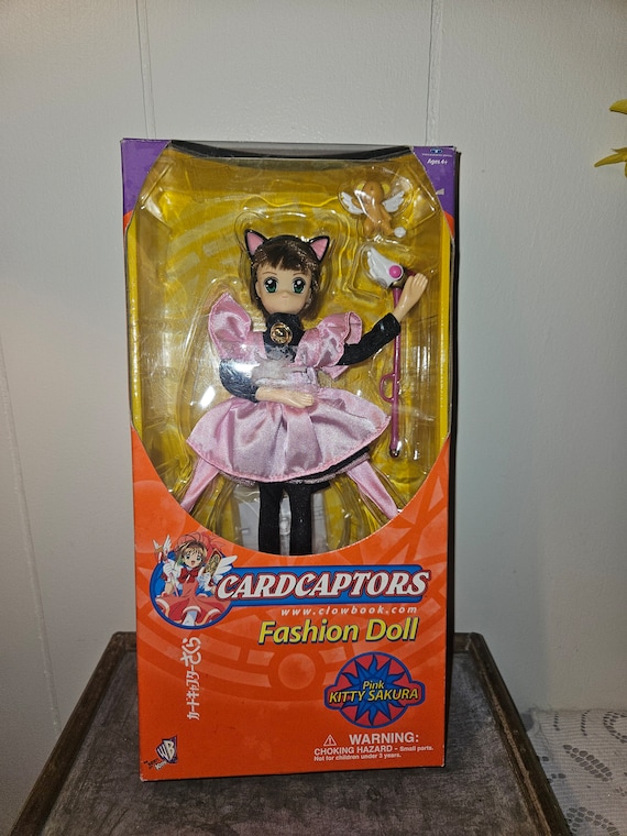 トップス sakura2002 2001 WB Card Captors Fashion Doll: Pink Kitty Sakura New in