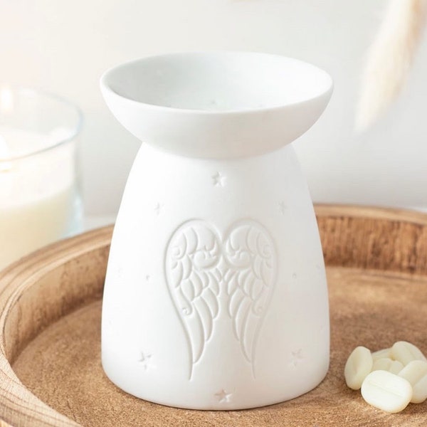 Angel Wings Ceramic Wax Burner