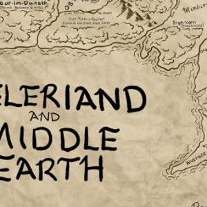Beleriand und Mittelerde Fantasy Karte Digitale Datei PDF