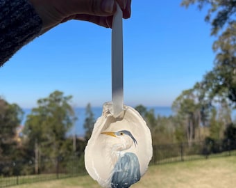 Custom Hand-Painted Oyster Shell