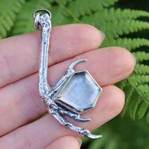 Bird Claw And Clear Quartz