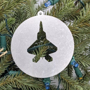 F-22 Christmas Ornament