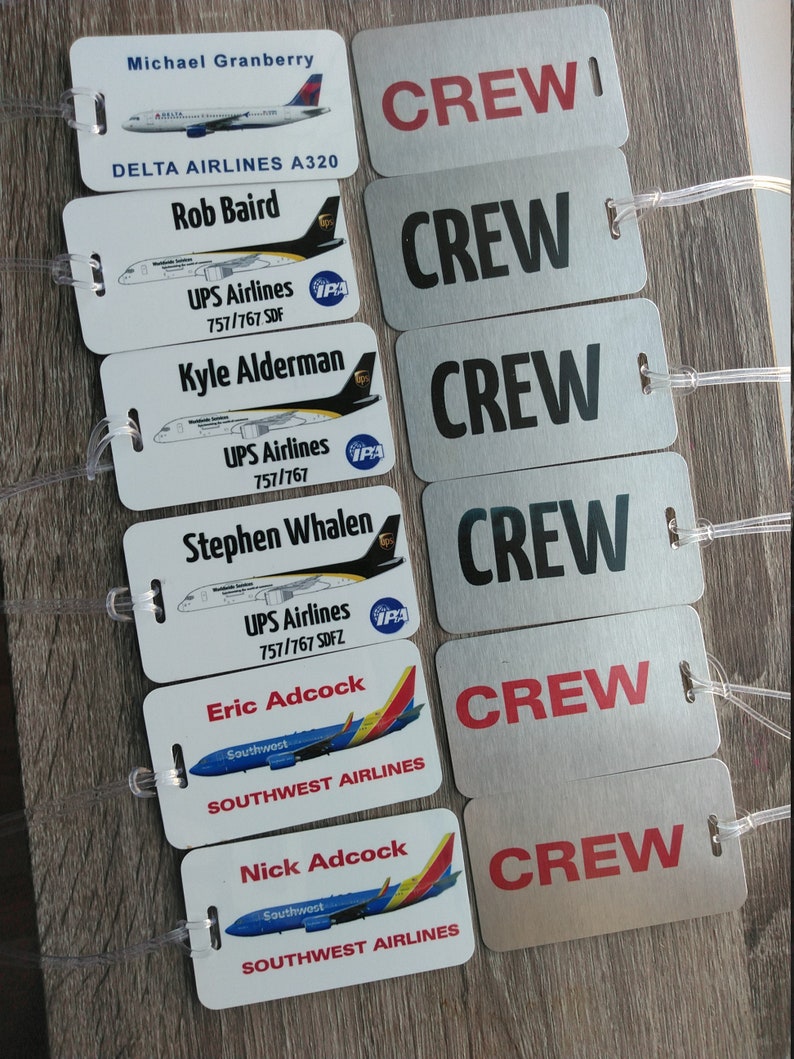 Southwest Airlines Luggage Tag Etsy