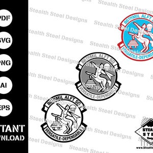 86th Military Airlift Squadron Patch-svg-ai-eps-pdf-vector