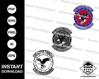 Toppa del 149° squadrone di caccia svg-ai-eps-pdf-vector