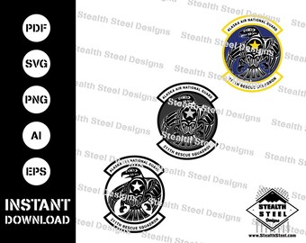 211th Rescue Squadron Patch-svg-ai-eps-pdf-vector