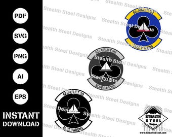 62nd Airlift Squadron Patch-svg-ai-eps-pdf-vector