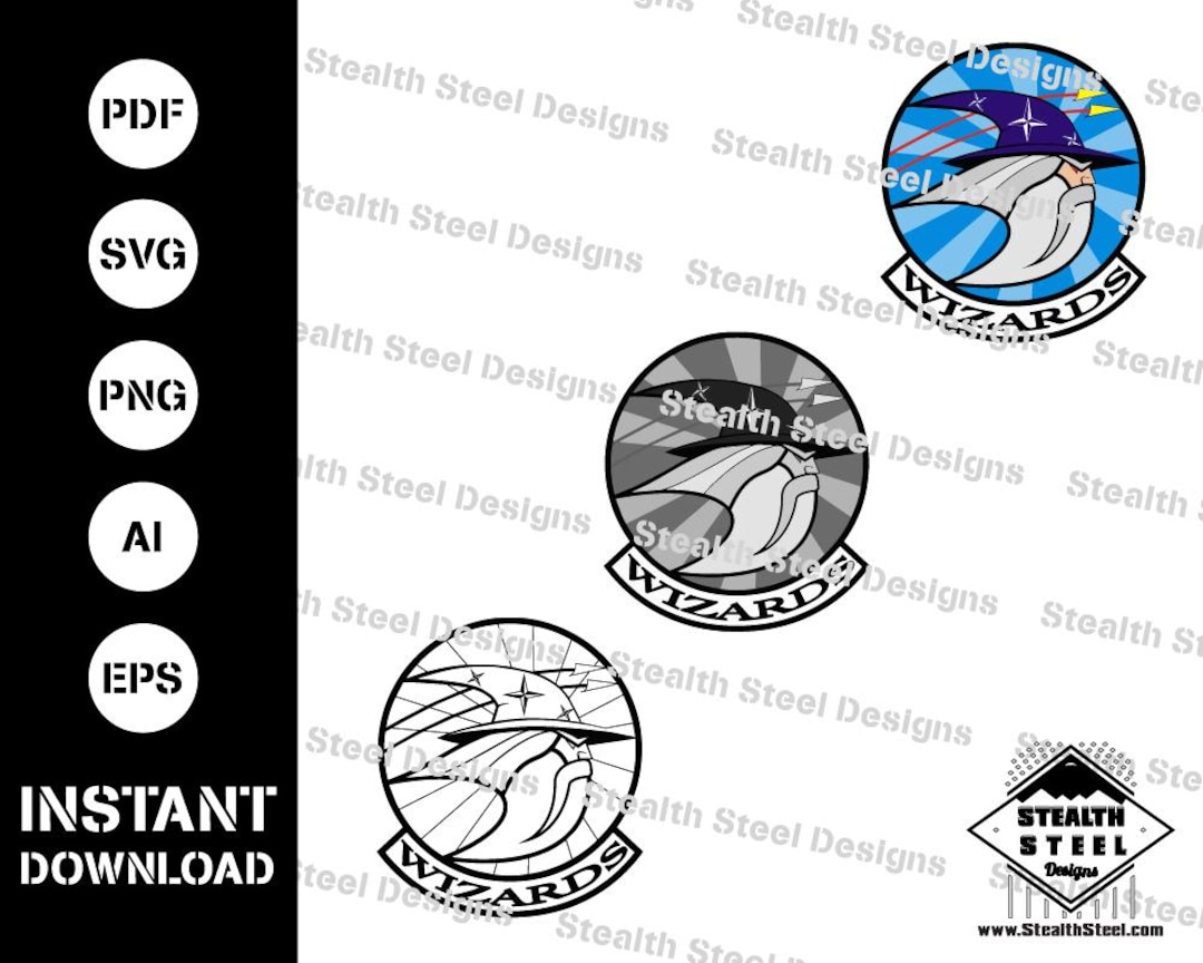 80th Operations Support Squadron Friday Wizard Patch-svg-ai-eps-pdf ...