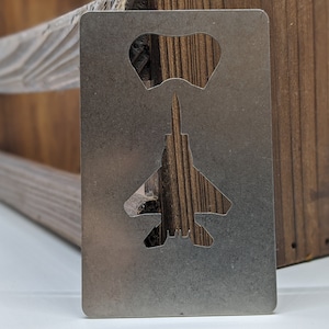 F-15 Eagle Credit Card Bottle Opener