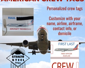 American Airlines Luggage Tag